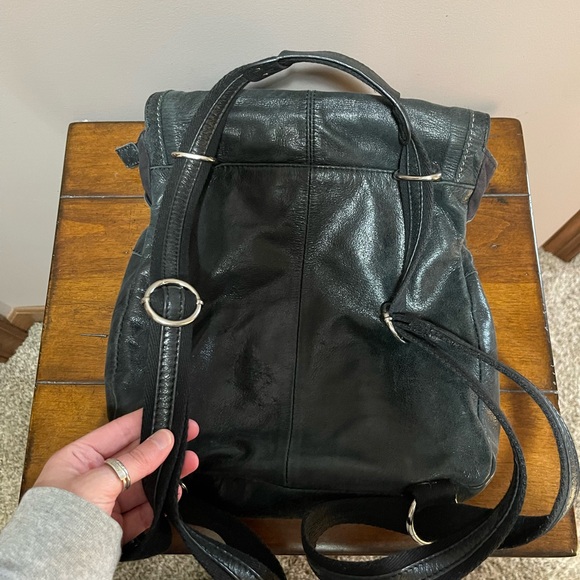 The Sak black backpack/regular purse - Picture 4 of 9